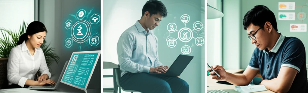 직장 내 성희롱 예방 교육 자료 및 온라인 시스템 이미지