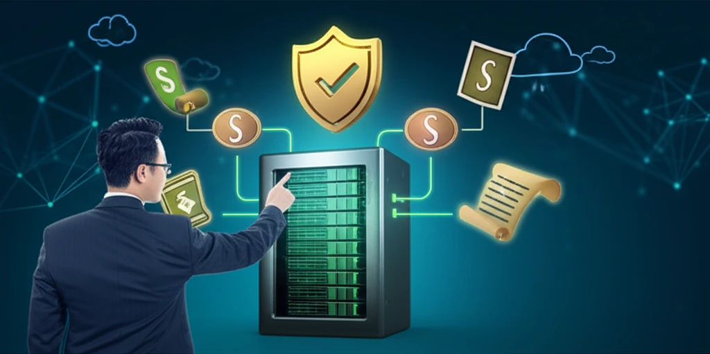 교육 이수 기록의 데이터 무결성 확보 개념도