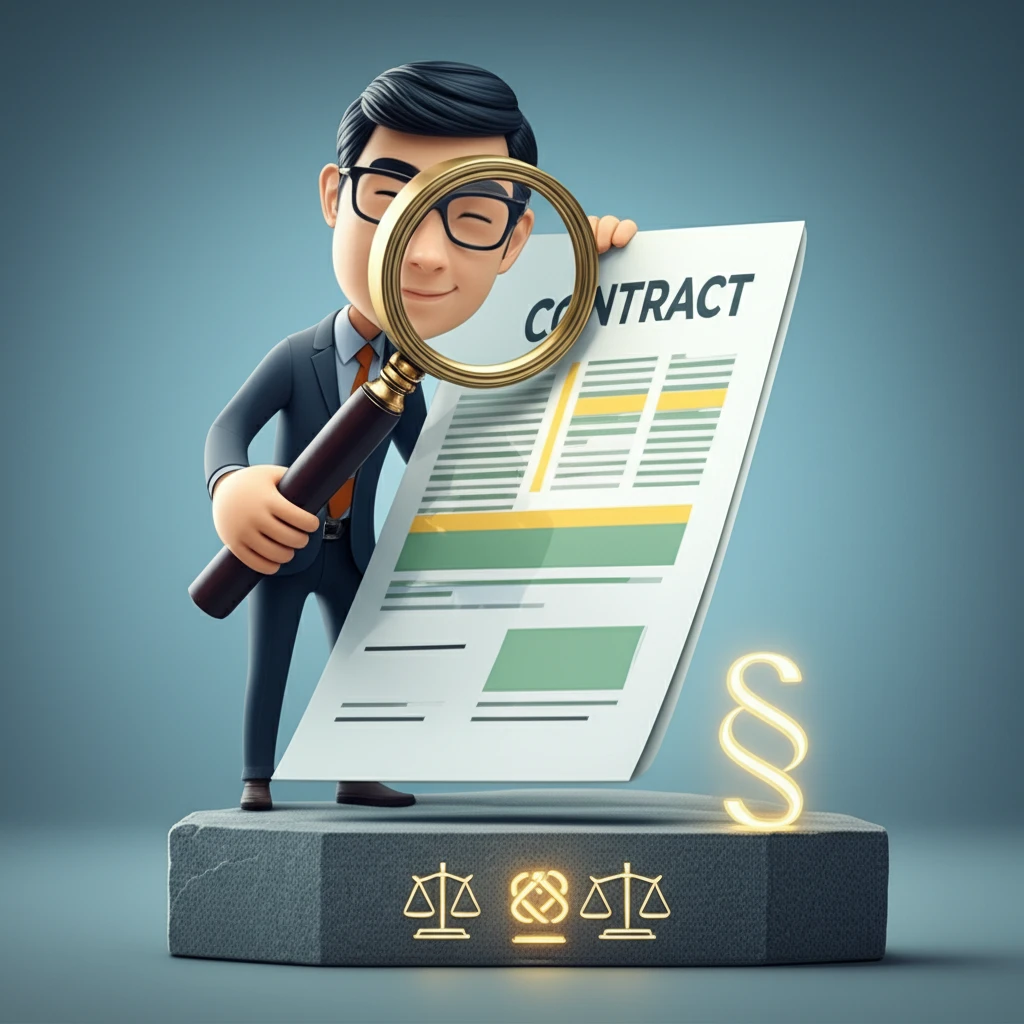 법정의무교육 계약서 작성을 위한 법적 근거 명시 이미지