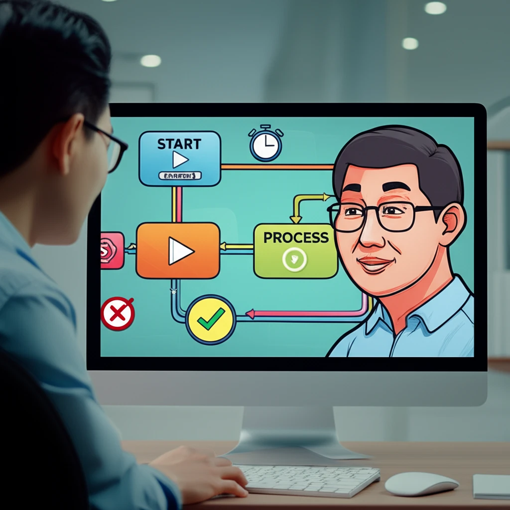 법정의무교육 LMS 연동 프로세스 이미지