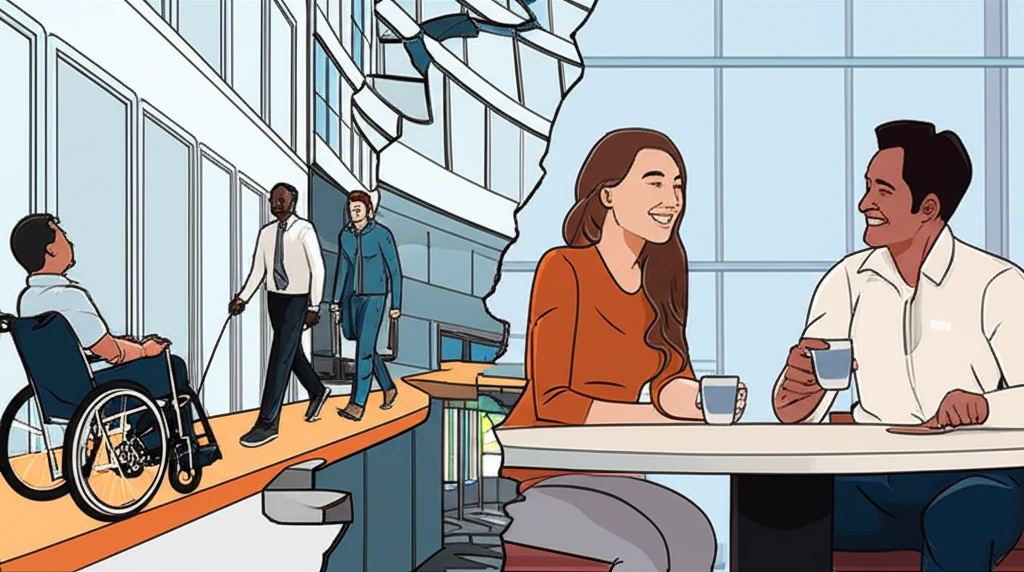 정당한 편의 제공 및 상호작용 태도 이미지